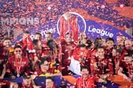 Liverpool lifted the Premier League trophy in July